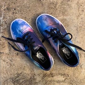 Vans Cosmic Lo Pro Galaxy Print Unisex Kids Shoe